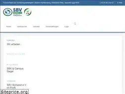Sites similar to sbv-suedwest.de