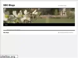 Sites similar to sbvoice.blog.sbc.edu