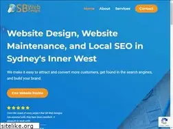 Sites similar to sbwebdesigns.com.au