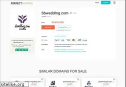 Sites similar to sbwedding.com