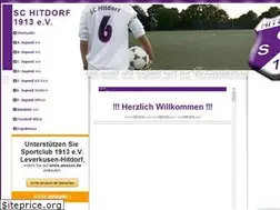 Sites similar to sc-hitdorf.de