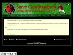 Sites similar to sc-stambach.de