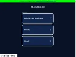 Sites similar to sc4ever.com