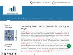 Sites similar to scaffoldingtowers.in