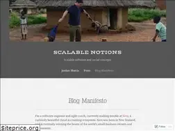 Sites similar to scalablenotions.wordpress.com