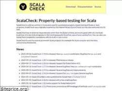 Sites similar to scalacheck.org