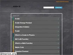 Sites similar to scalar.in