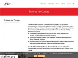 Sites similar to scaleupforeurope.eu