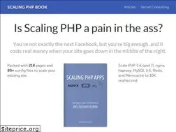 Sites similar to scalingphpbook.com