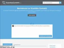 Sites similar to scambiocontatti.com
