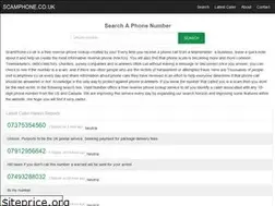 Sites similar to scamphone.co.uk