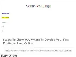 Sites similar to scamvslegit.com