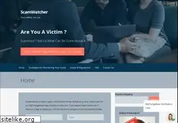 Sites similar to scamwatcher.org