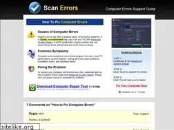 Sites similar to scanerrors.com