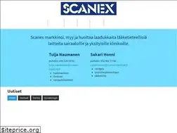 Sites similar to scanex-medical.fi