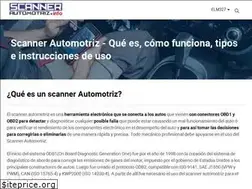 Sites similar to scannerautomotriz.info