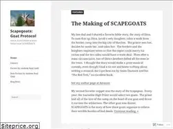 Sites similar to scapegoats.blog