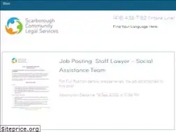 Sites similar to scarboroughcommunitylegal.ca