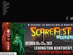 Sites similar to scarefestcon.com