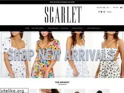 Sites similar to scarletclothing.com