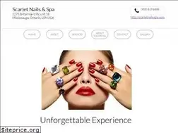 Sites similar to scarletnailsspa.com