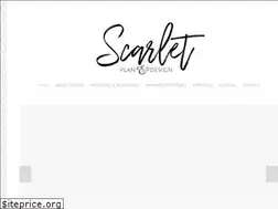 Sites similar to scarletplandesign.com