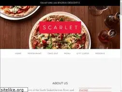 Sites similar to scarletrestaurant.com