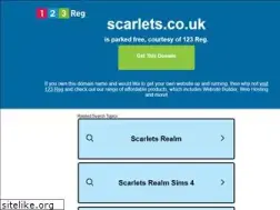 Sites similar to scarlets.co.uk