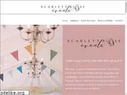 Sites similar to scarlettroseevents.com