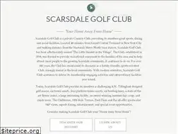 Sites similar to scarsdalegolfclub.org