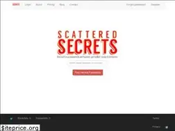 Sites similar to scatteredsecrets.com