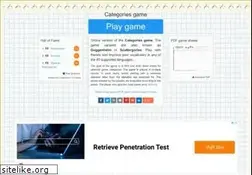 Sites similar to scattergoriesonline.net