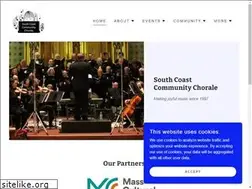 Sites similar to sccchorale.com