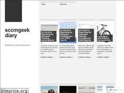 Sites similar to sccmgeekdiary.wordpress.com