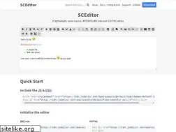 Sites similar to sceditor.com