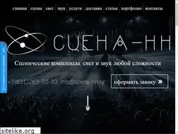 Sites similar to scena-nn.ru