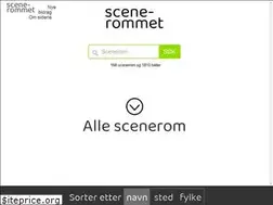 Sites similar to scenerommet.no