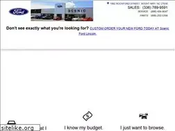 Sites similar to scenicford.com