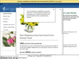 Sites similar to scentfromheavenfloral.net