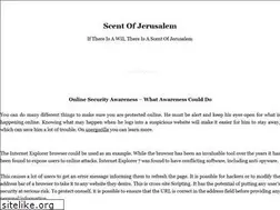Sites similar to scentofjerusalem.com