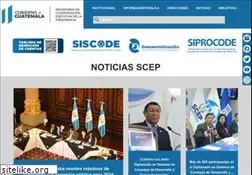 Sites similar to scep.gob.gt