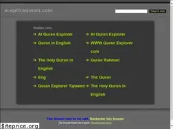 Sites similar to scepticsquran.com