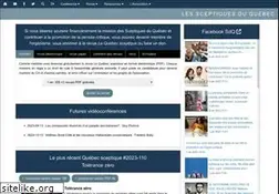 Sites similar to sceptiques.qc.ca
