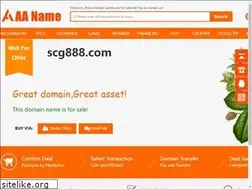 Sites similar to scg888.com