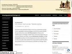 Sites similar to schachgesellschaft.de