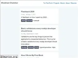 Sites similar to schadokar.dev