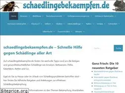 Sites similar to schaedlingebekaempfen.de