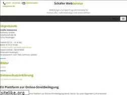 Sites similar to schaefer-webservice.de