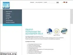 Sites similar to schaeferkalk.de
