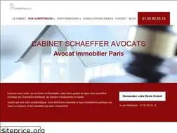Sites similar to schaeffer-avocats-immobilier.com